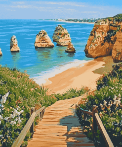 Algarve Portugal Beaches Diamond Painting