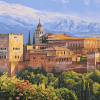 Alhambra Granada Spain Diamond Painting