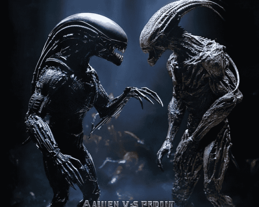 Alien vs Predator Film Painting Diamond Painting