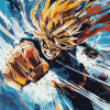 All Might Anime Diamond Painting