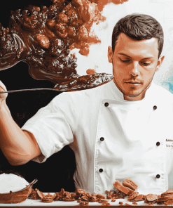 Amaury Guichon Pastry Chef Diamond Painting