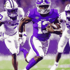 American Football Kansas State Diamond Painting