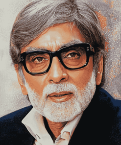 Amitabh Bachchan Celebrity Diamond Painting