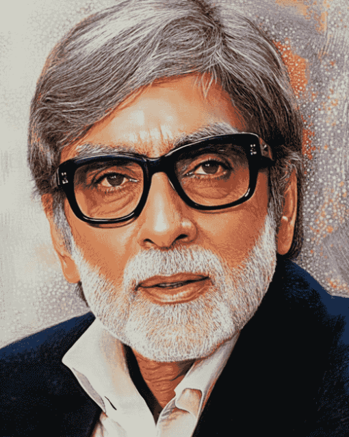 Amitabh Bachchan Celebrity Diamond Painting