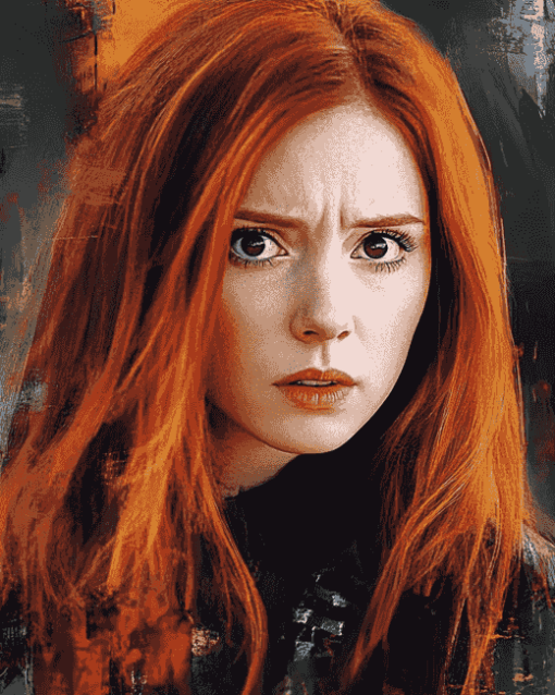 Amy Pond Celebrity Diamond Painting