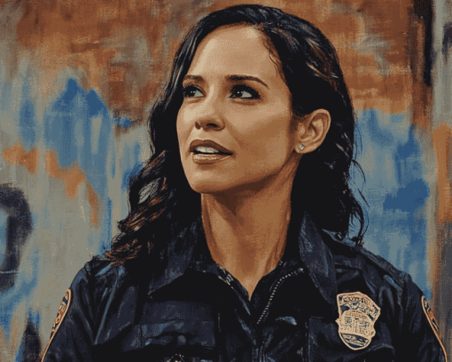 Amy Santiago Brooklyn 99 Series Diamond Painting