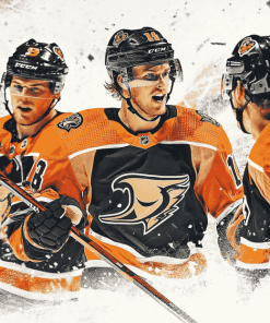 Anaheim Ducks Ice Hockey Team Diamond Painting