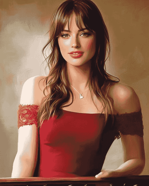 Anastasia Steele Celebrity Diamond Painting