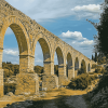 Ancient Roman Aqueduct Structures Diamond Painting