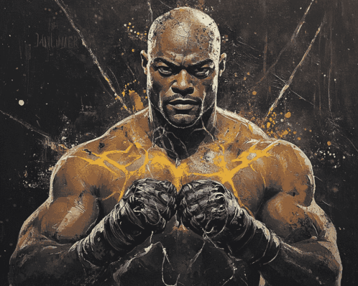 Anderson Silva Spider Art Diamond Painting