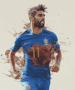 Andre Gomes Football Player Diamond Painting