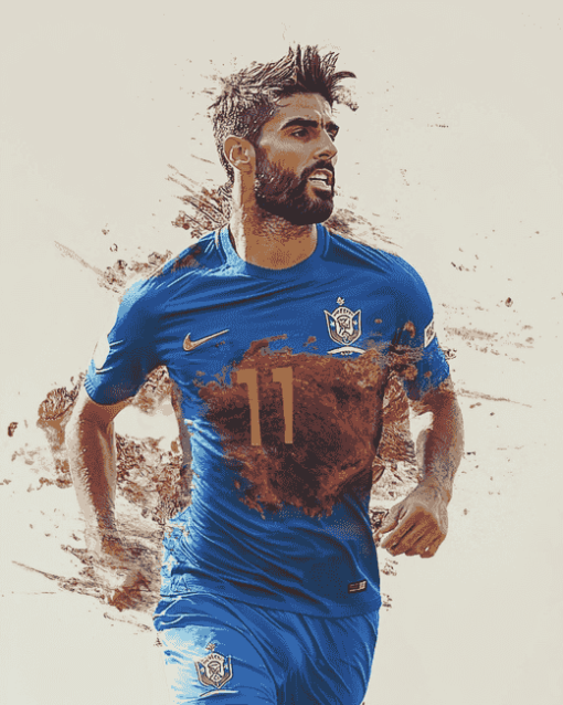 Andre Gomes Football Player Diamond Painting