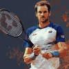 Andy Murray Tennis Legend Diamond Painting