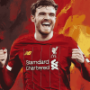 Andy Robertson Liverpool Star Diamond Painting