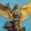 Angel Of Peace Monument Diamond Painting