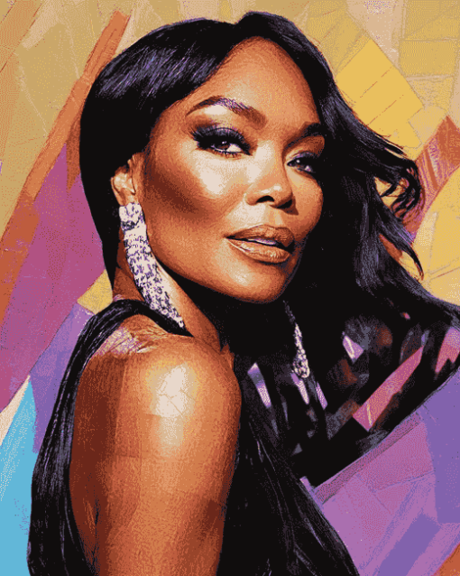 Angela Bassett Celebrities Diamond Painting