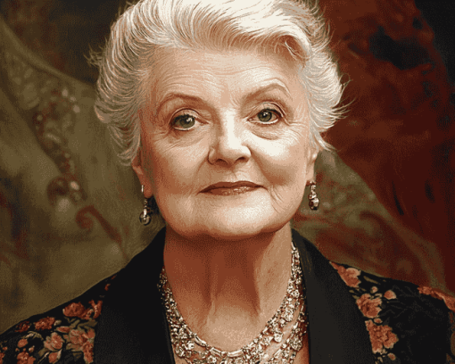 Angela Lansbury Celebrity Diamond Painting