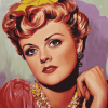 Angela Lansbury Famous Woman Diamond Painting