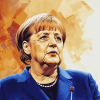 Angela Merkel Iconic Diamond Painting