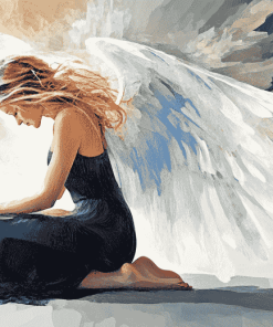 Angelic Woman Diamond Painting