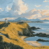 Anglesey Coastline Landscapes Diamond Painting