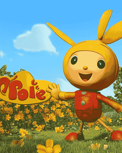 Animated Rolie Polie Olie Series Diamond Painting