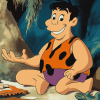 Animated Series Fred Flintstones Diamond Painting