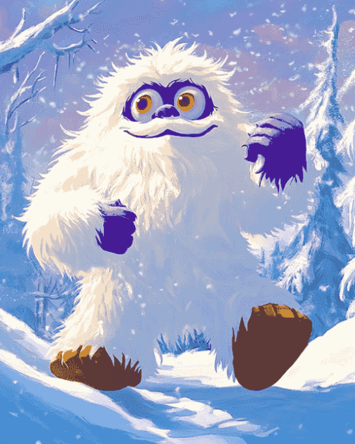 Animation Yeti Diamond Painting