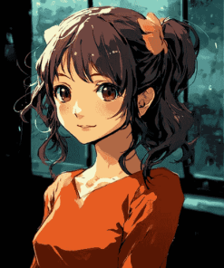 Animations and Manga Rise Kujikawa Diamond Painting