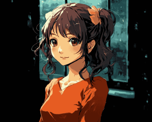 Animations and Manga Rise Kujikawa Diamond Painting