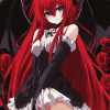 Anime Icon Rias Gremory Diamond Painting