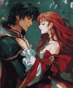 Anime Romance Romeo Juliet Diamond Painting