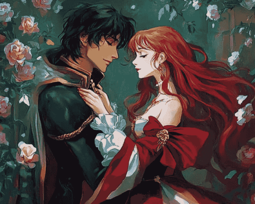 Anime Romance Romeo Juliet Diamond Painting