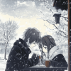 Anime Snow Date Diamond Painting