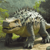 Ankylosaurus Dragon Reptile Diamond Painting