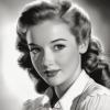 Anne Shirley Black and White Diamond Painting