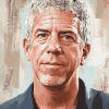 Anthony Bourdain Celebrity Diamond Painting