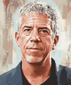 Anthony Bourdain Celebrity Diamond Painting