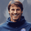 Antonio Conte Famous Footballer Diamond Painting