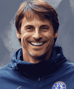 Antonio Conte Famous Footballer Diamond Painting