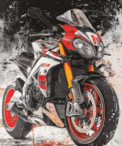 Aprilia Motorcycle Diamond Painting