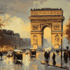 Arc Of Triomphe Paris Diamond Painting