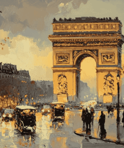 Arc Of Triomphe Paris Diamond Painting