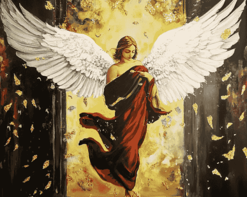 Archangel Vintage Diamond Painting