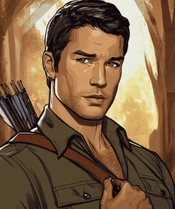 Archer Animation Diamond Painting