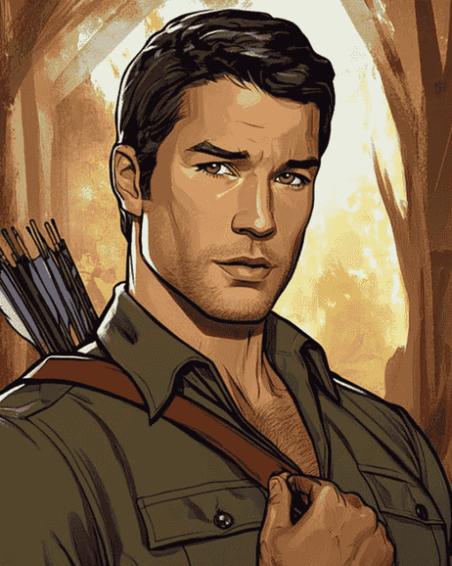 Archer Animation Diamond Painting