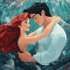 Ariel and Prince Eric Disney Diamond Painting