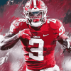 Arkansas Razorbacks Football Star Diamond Painting