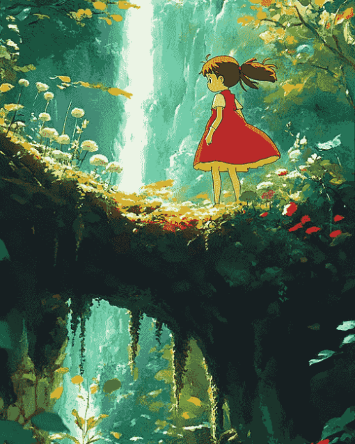 Arrietty Anime Diamond Painting