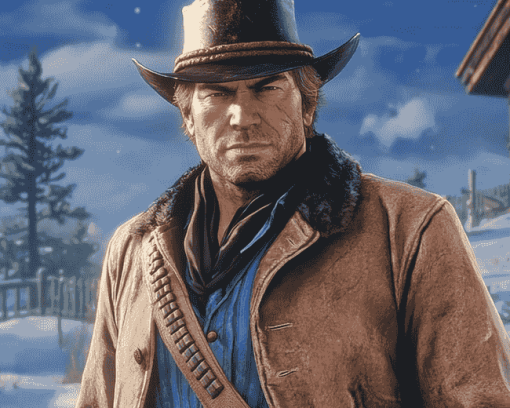 Arthur Morgan Animation Diamond Painting